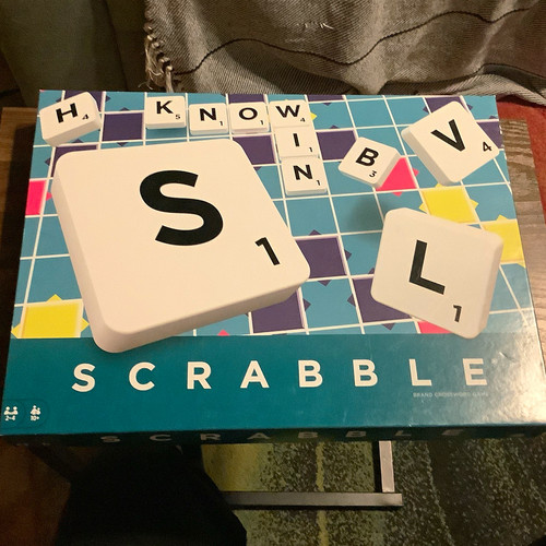Mattel scrabble board game - game, set