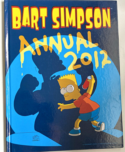 Bart simpson annual 2012 - bart,