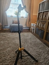 Hercules AGS Guitar Floor Stand Compatible with Electric, Bass, Acoustic Guitars