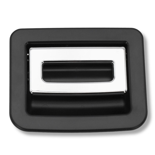 Boot handle plate - plate, black