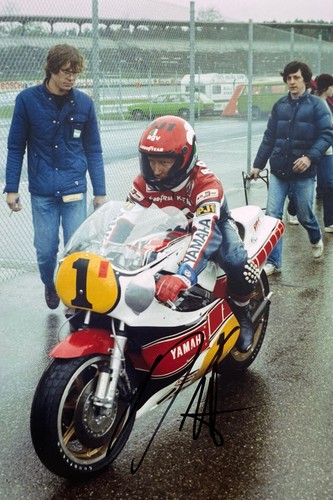 Kenny roberts hand signed - kenny, 12x8