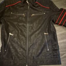 Men's Genuine COWHIDE Leather Wolverine Racer Biker X Men Leather Jacket