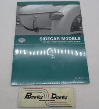 Harley Davidson Official Factory 1999-2006 Sidecar Service Manual 99485-06