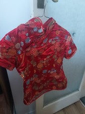 Stunning Chinese Red Qi Pao