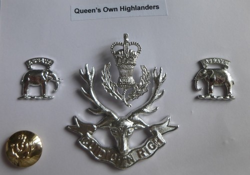 British army cap collar - british,