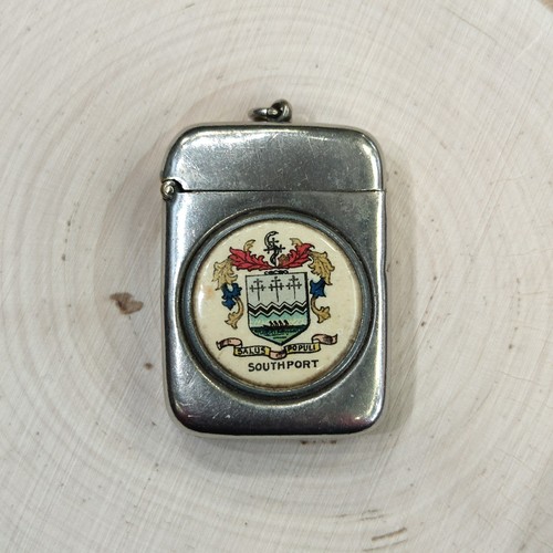 Southport brass vesta case - brass,