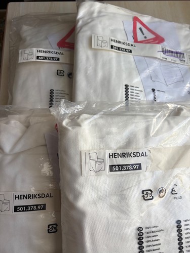 Ikea henriksdal white - white, chair