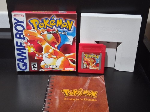 Authentic pokemon red version - authentic,