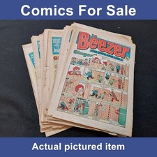 Beezer comics x 41 between 1002-1058 - 1975 to 1976 - A3 sized (LOT#13023)