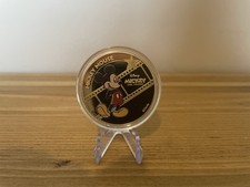 Disney Mickey and Friends Gold Plated Coin Barbados 2023 25 Cents 