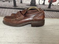 Kickers Chunky Vintage Mens Loafers Brown 90s Size EU 46 Boat Shoes 