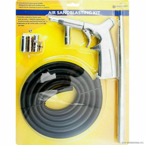 Air sand blaster - grit, shot