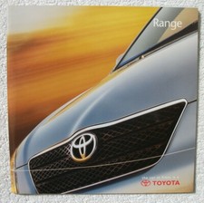 Toyota brochure 2002 - Celica, MR2,Land Cruiser,RAV4,Previa,Camry,Yaris,Corolla.