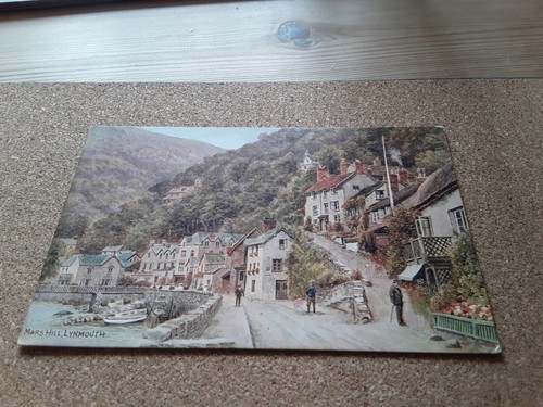 Quinton postcard mars - postcard, hill