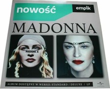 MADONNA - MADAME X POLAND IN-STORE PROMO LARGE THICK CARD 2FT DISPLAY POSTER