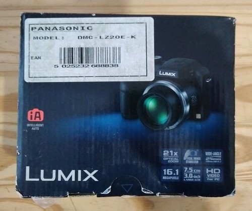 Panasonic lumix dmc - panasonic, dmc-lz20e-k