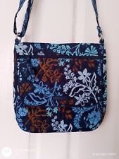 Vera Bradley Cross Body Bag. Large Size. Used A Few Times. Blue Multi.