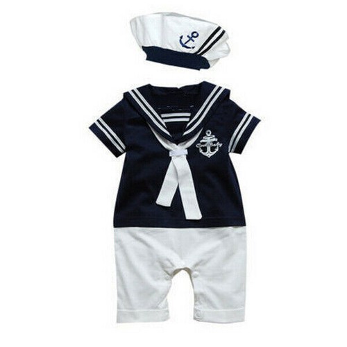 Baby boys sailor - sailor, romper
