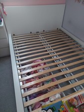 IKEA Malm King Size Bed White 