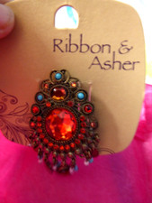 New Ribbon & Asher Broach with