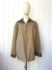 Fendi Vintage pvc rain jacket Made in Italy 12/14 bust 40 "
