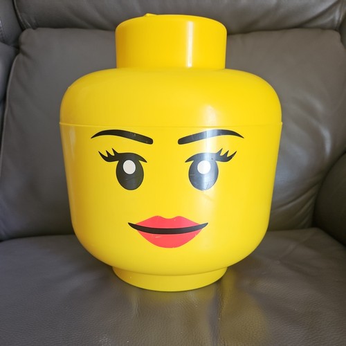 Lego storage head - head, girl