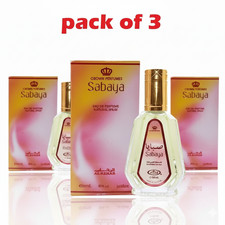 Sabaya 50ml x3 EDP Spray by Al Rehab – Floral Fresh Rose Perfume Long Lasting