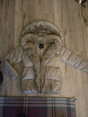 River island coat padded puffa - river,