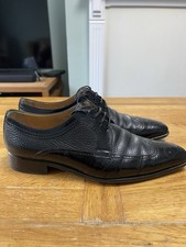 Stemar Black Leather Men’s