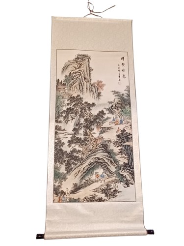 Chinese scroll painting x - scroll,