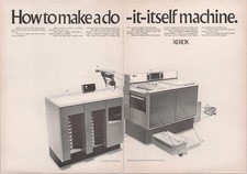 Xerox Vintage 2pg Magazine Ad