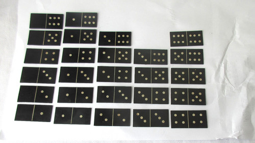 Vintage bakelite dominoes - vintage,