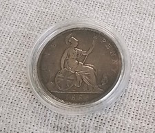 1885 Queen Victorian Penny