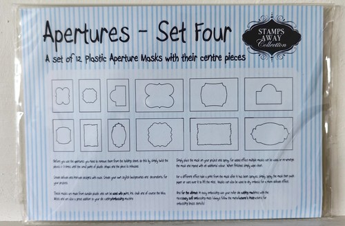 Stamps away apertures - set,