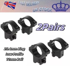 Low Profile Scope Mounts 25mm