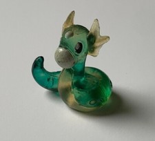 Pokemon Mini Figure Clear Dratini Nintendo Bandai Early 1st Gen Pencil Topper