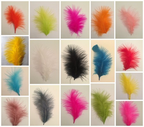 Marabou feathers colours - marabou,