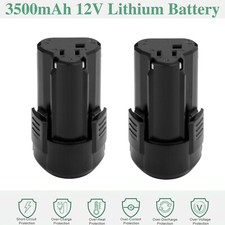 2X 12V 3500mAh Battery For