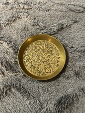 Vintage Etched Brass Small
