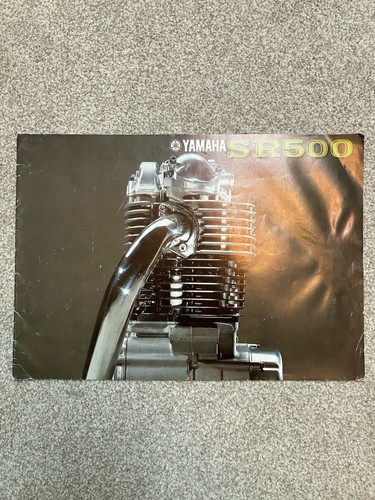 Yamaha sr500 sales - sr500, brochure