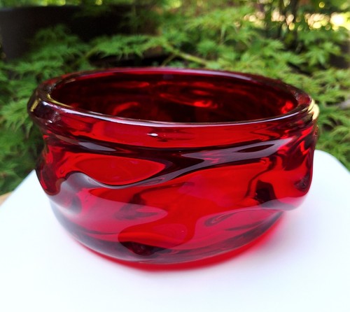 Large whitefriars red knobbly - large,