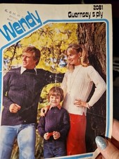 Wendy knitting pattern 2081