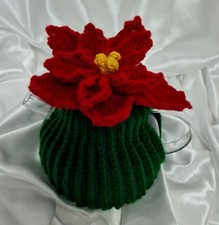 Christmas Crochet Teapot Cozy