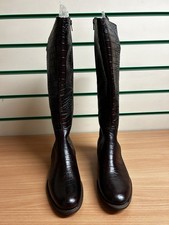 Gabor wine Croc Ladies Leather