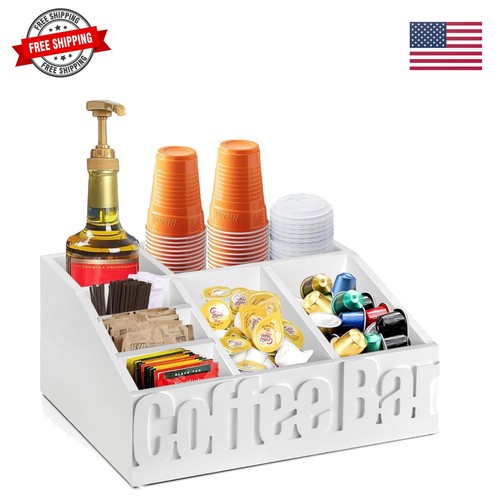 Coffee bar organizer for - coffee,