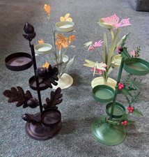 Partylite Tealight Tree X4 Seasons Garden scape