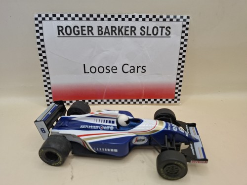Scalextric renault elf blue 6 - renault, #6