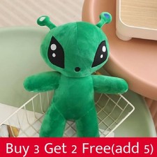 Green Big Eye Alien Plush Toy