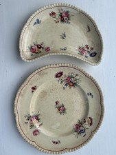 Royal Cauldon “Floral Sprays” x 2 Antique Plates