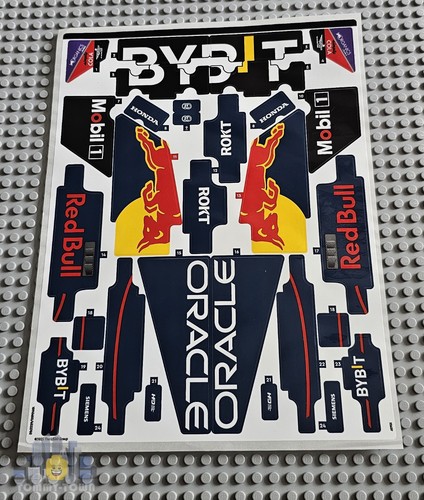 Lego technic sticker sheet - lego,